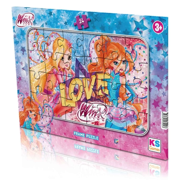 Winx 24 Parça Frame Puzzle