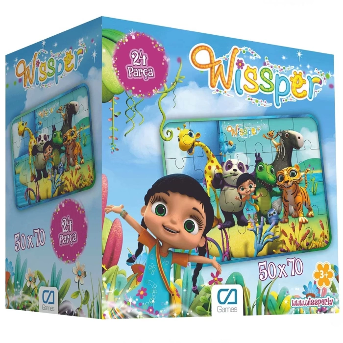 Wissper 24 Parça Yer Puzzle