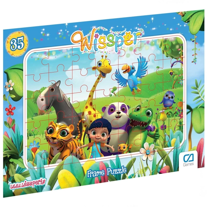 Wissper 35 Parça Frame Puzzle