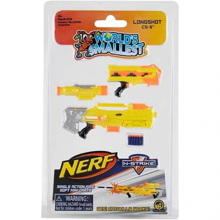 Worlds Smallest Nerf Seri 1