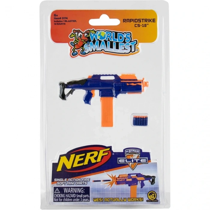 Worlds Smallest Nerf Seri 1