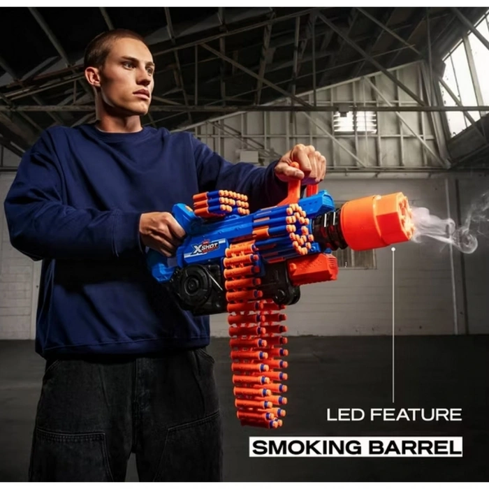 X Shot Insanity Smoking Barrel Dumanlı Dart Tabancası 72 Dart