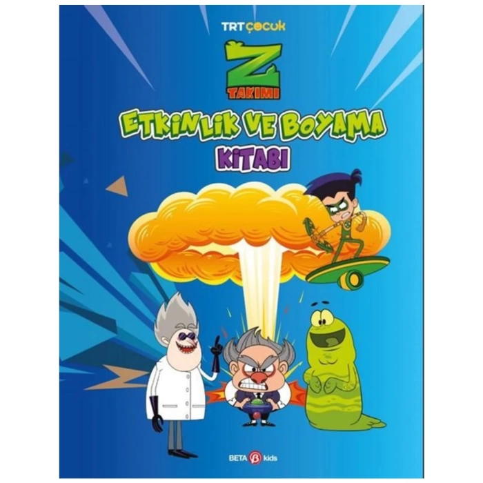 Z Takımı Etkinlik ve Boyama Kitabı 3