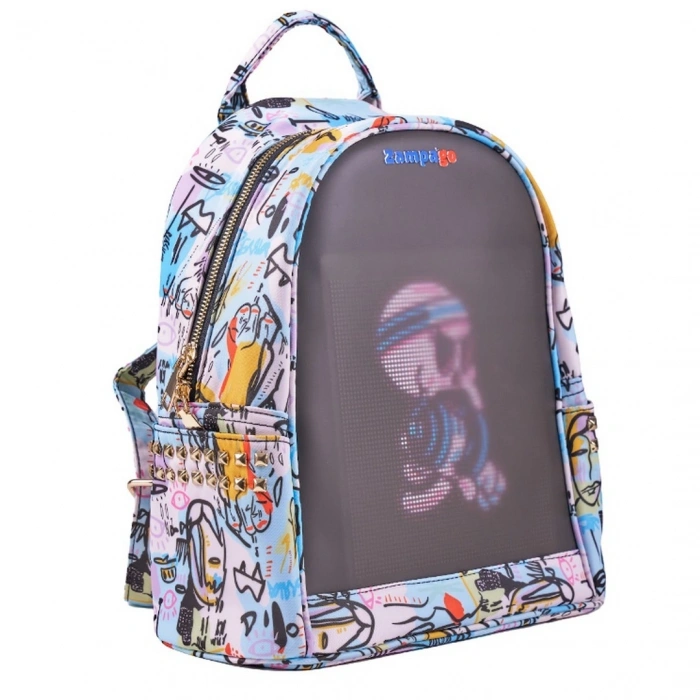 Zampago Animasyonlu Dijital Tasarım Çanta