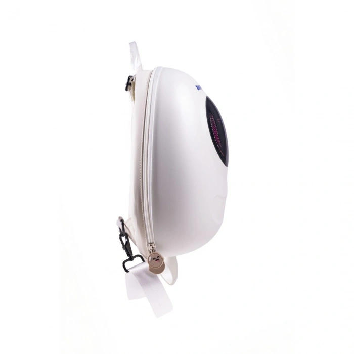Zampago Big Eye Led Işıklı Çocuk Sırt Çantası-Beyaz