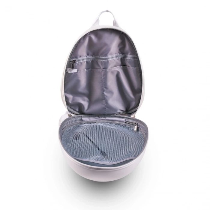 Zampago Big Eye Led Işıklı Çocuk Sırt Çantası-Beyaz