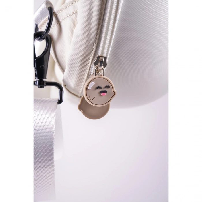 Zampago Big Eye Led Işıklı Çocuk Sırt Çantası-Beyaz