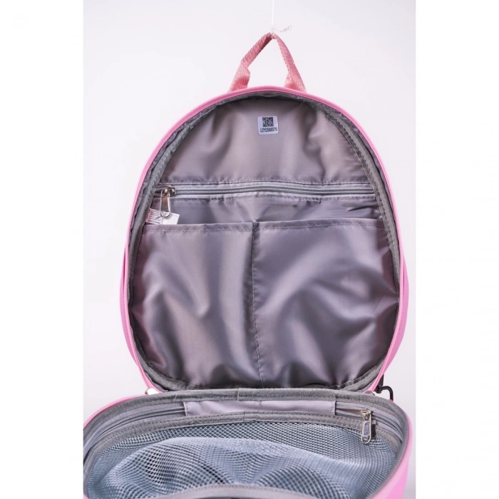 Zampago Big Eye Led Işıklı Çocuk Sırt Çantası Pembe