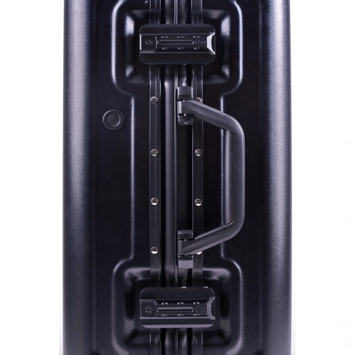 Zampago Glint Ekranlı Led Işıklı Valiz Siyah