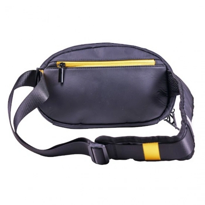 Zampago Led Ekranlı Akıllı Bel Çantası Siyah