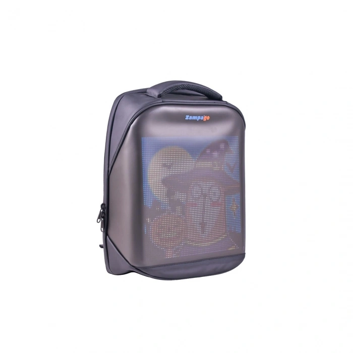 Zampago Led Ekranlı Akıllı Sırt Çantası