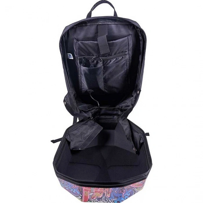 Zampago Led Göz Maskeli Grafiti Akıllı Sırt Çantası