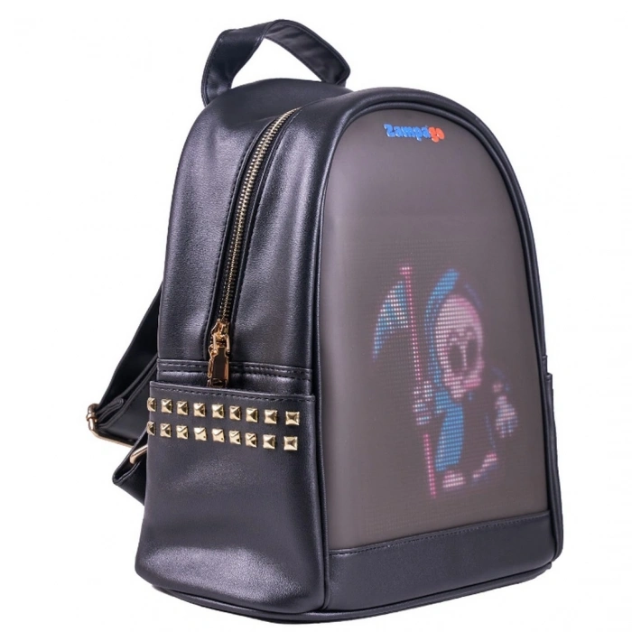 Zampago ShowMe Led Ekranlı Sırt Çantası-Siyah