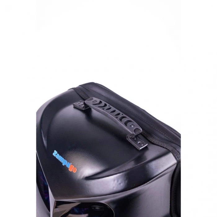 Zampago Usb Şarj Girişli Led Baykuş Gözlü Akıllı Sırt Çantası Siyah