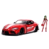 1:24 Jada Mirya Sterling ve Toyota Supra Figürlü Araba Seti