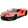 1:24 Jada Pink Slips 2017 Ford GT Metallic Orange Model Araba