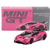 Mini GT 1/64 Lamborghini Huracán GT3 EVO2 #83 Iron Dames 2023 IMSA Daytona 24