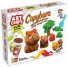 Art Craft Capybara Play Dough Set 168 gr