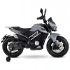 Babyhope 447 Motocross Akülü Motorsiklet 12V Gri