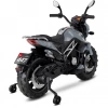 Babyhope 447 Motocross Akülü Motorsiklet 12V Gri