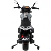 Babyhope 447 Motocross Akülü Motorsiklet 12V Gri