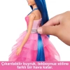 Barbie Mavi Saçlı Prenses Bebek HRR16