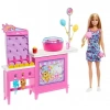 Barbie Pamuk Şekeri Standı Oyun Seti