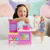 Barbie Pamuk Şekeri Standı Oyun Seti