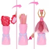 Barbie Petal Pop Barbie Bebek ve Aksesuarları Gül Oyun Seti