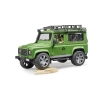 Bruder Land Rover Arazi Aracı & Orman Bekçisi ve Köpeği BR02587