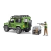 Bruder Land Rover Arazi Aracı & Orman Bekçisi ve Köpeği BR02587