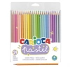 Carioca Pastel Renkli Kuru Boya Kalemi 24lü