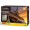 CubicFun National Geographic Eyfel Kulesi Fransa 3D Puzzle