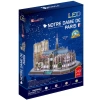 CubicFun Notre Dame Paris 3D Puzzle 149 Parça LED Işıklı