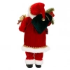 Çuval Taşıyan Gözlüklü Noel Baba Dekoratif Biblo 46 cm