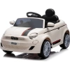 Fiat 500 Akülü Araba Beyaz