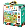 Headu Tactile Kabartma Boyalı 21 Parça Çiftlik Puzzle