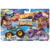 Hot Wheels Monster Trucks 1:64 Ölçek 2li Paketler FYJ64