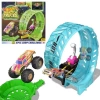 Hot Wheels Monster Trucks Karanlıkta Parlayan Çemberde Yarış Seti HBN02