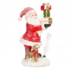 Işıklı Noel Baba Dekoratif Biblo 28 cm