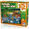 KS Games Animal In The Wild Jumbo 24 Parça Puzzle