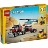 LEGO Flatbed Truck with Helikopter