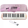 Lino 32 Tuşlu Bez Çantalı Melodika Pastel Pembe
