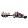 M. Ferguson 7480 ve Kütük Taş. Römork