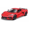 Maisto 1:18 2020 Chevrolet Corvette Stingray Model Araba