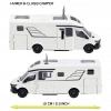 Majorette Hymer B-Class Karavanı