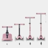 Micro Mini 6 in 1 Deluxe Rock and Go LED Scooter Pembe