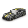 Mini GT 1/64 BBR Ferrari 812 Competizione Grigio Competizione