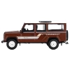 Mini GT 1/64 Land Rover Defender 110 1985 County Station Wagon Russet Brown