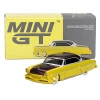 Mini GT 1/64 Lincoln Capri Hot Rod 1954 Lime Yellow